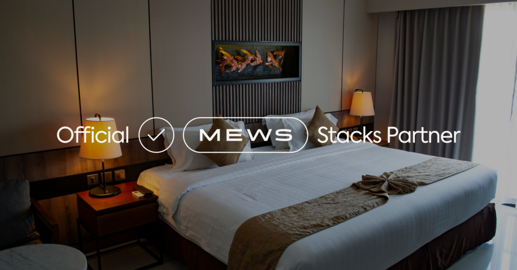 Mews stacks partner hotel room intégration mews avec hijiify
