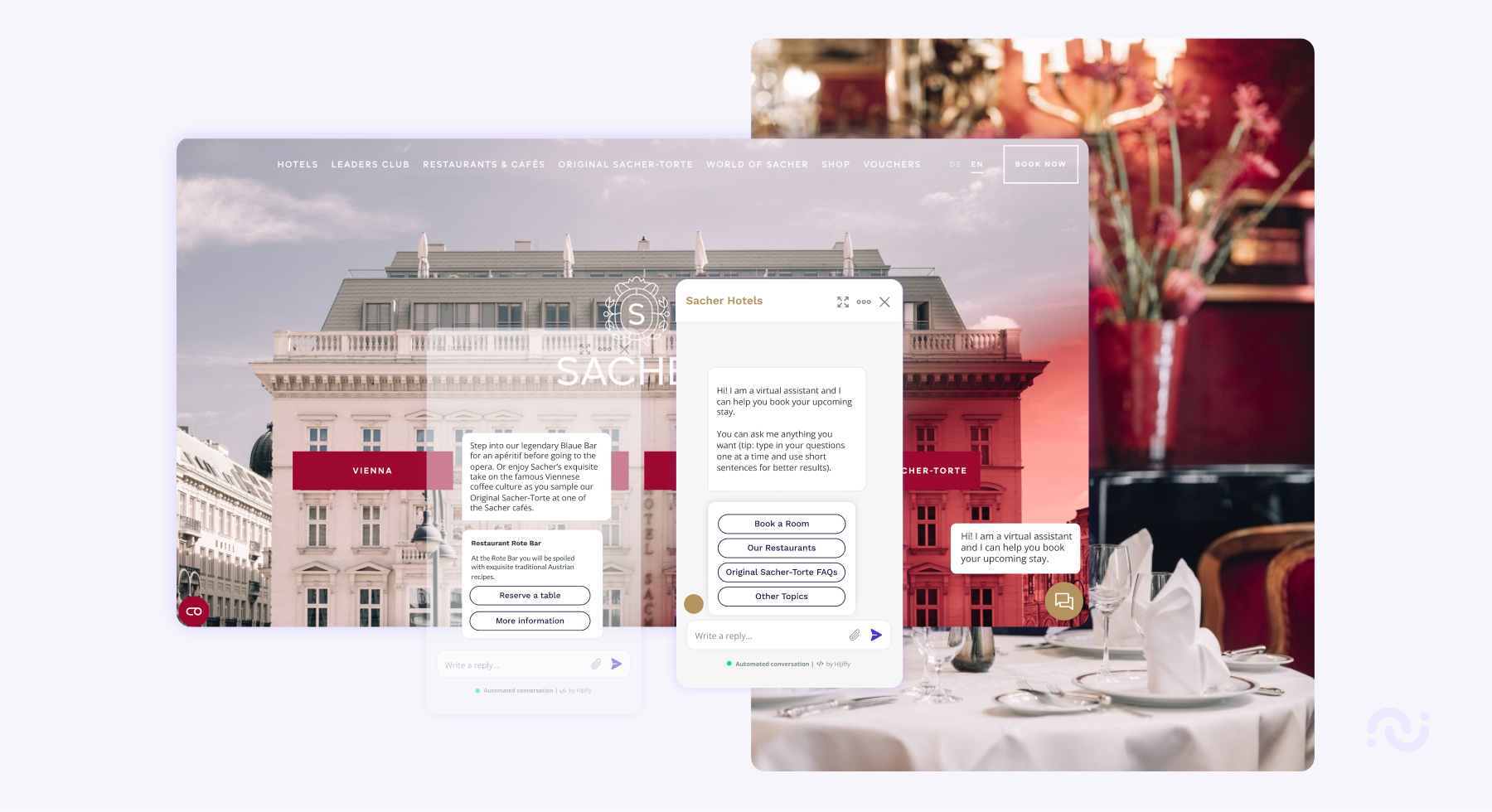 Blog post — 2 success story - hotel sacher de