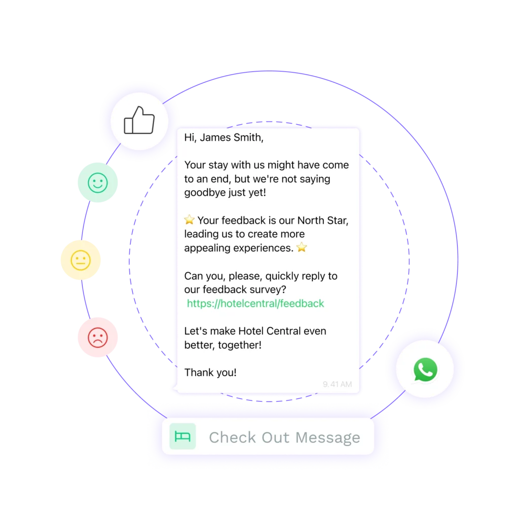 Guest feedback reviews customisable feedback forms strengthen reputation - fr