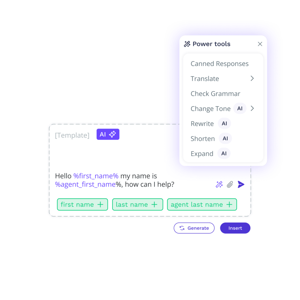 Productivity canned responses increase productivity fr